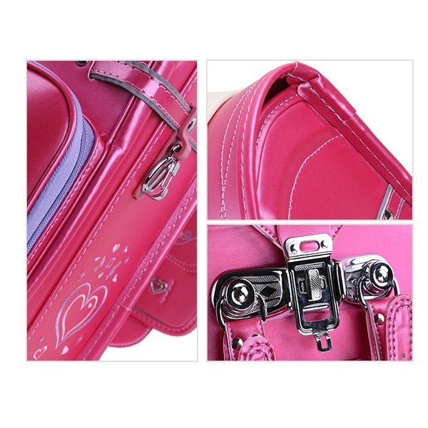 画像17: 機能的かつオシャレで、使い勝手のよいランドセル 年中セール 2020入学式 ランドセル 女の子 男の子 2020 刺繍 パールカラー 無地 おしゃれ レインカバー付き (17)