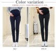 画像12: 裏起毛 マタニティ レディースパンツ 暖かい  赤字覚悟 １人１点限定！レディースパンツ 裏起毛 マタニティ 秋冬 レギンス おしゃれ レギパン ウェスト調節可 厚手 (12)