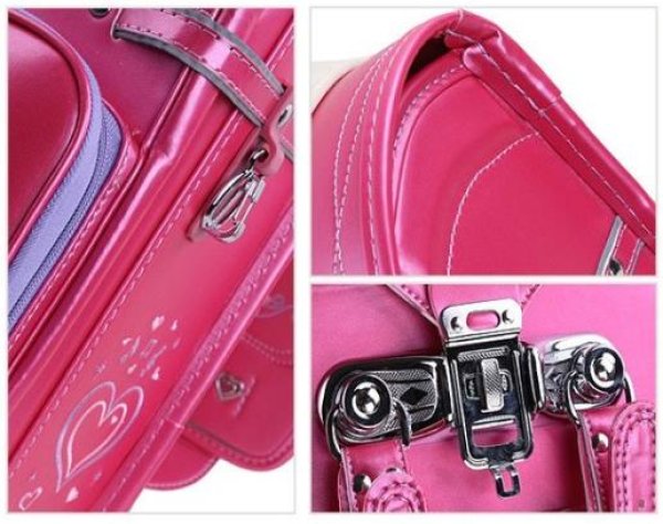 画像16: 機能的かつオシャレで、使い勝手のよいランドセル  年中セール 2020入学式 ランドセル 女の子 男の子 2020 刺繍 パールカラー 無地 おしゃれ レインカバー付き (16)