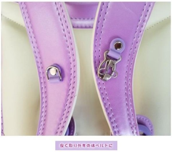 画像12: 機能的かつオシャレで、使い勝手のよいランドセル  年中セール 2020入学式 ランドセル 女の子 男の子 2020 刺繍 パールカラー 無地 おしゃれ レインカバー付き (12)