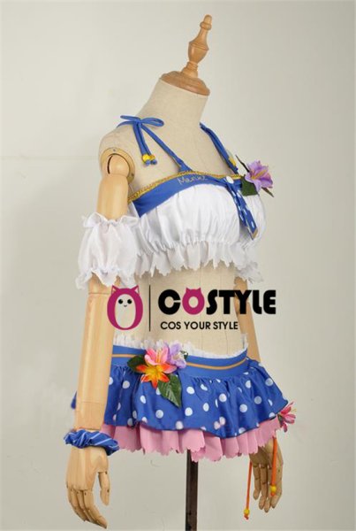 画像2: アイドル アニメ love live! ラブライブ!サンシャイン!!  Aqours スクフェス 黒澤ルビィ 水着編 覚醒後  ビキニ 水着 コスプレ衣装 コスチューム コス レイヤーさん cosplay cos 完コス コミケ 衣装 仮装 余興 宴会 学園祭 文化祭 (2)