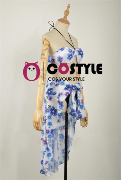 画像2: アイドル アニメ love live! ラブライブ!サンシャイン!! Aqours スクフェス 松浦果南 まつうらかなん 水着編 覚醒後 ビキニ 水着 コスプレ衣装 コスチューム コス レイヤーさん cosplay cos 完コス コミケ 衣装 仮装 余興 宴会 学園祭 文化祭 (2)