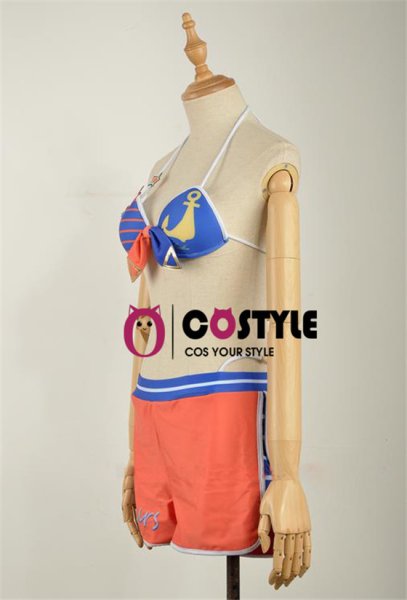 画像2: アイドル アニメ love live! ラブライブ!サンシャイン!! Aqours スクフェス 渡辺曜 わたなべよう 水着編 覚醒後 ビキニ 水着 コスプレ衣装 コスチューム コス レイヤーさん cosplay cos 完コス コミケ 衣装 仮装 余興 宴会 学園祭 文化祭 (2)