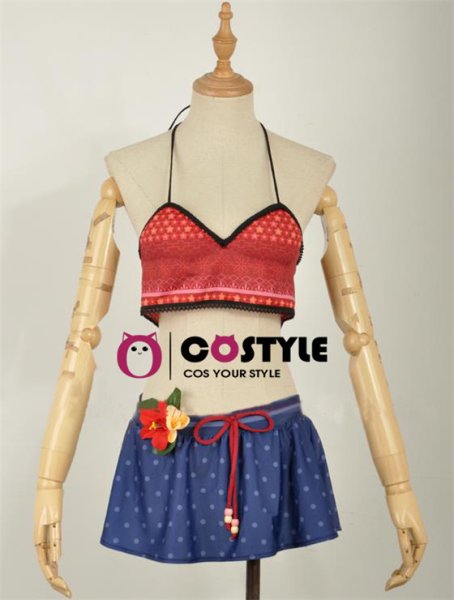 画像2: アイドル アニメ love live! ラブライブ!サンシャイン!! Aqours スクフェス 黒澤ダイヤ くろさわだいや AZALEA 水着編 覚醒後 ビキニ 水着 コスプレ衣装 コスチューム コス レイヤーさん cosplay cos 完コス コミケ 衣装 仮装 余興 宴会 学園祭 文化祭 (2)