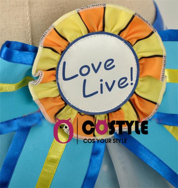 画像2: アイドル アニメ love live! ラブライブ!サンシャイン!! Aqours スクフェス 松浦果南 まつうらかなん AZALEA チアガール編 覚醒後 応援団 sunshine コスプレ衣装 コスチューム コス レイヤーさん cosplay cos コミケ 衣装 仮装 余興 宴会 学園祭 文化祭 (2)