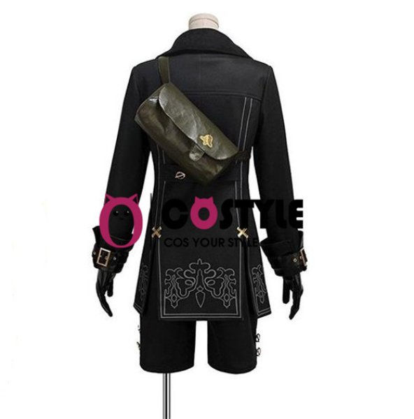 画像2: ゲーム コスプレ 衣装 NieR:Automata ニーアオートマタ 9S ヨルハ九号 S型 コスプレ衣装 ワンピース コスチューム コス レイヤーさん cosplay cos 完コス コミケ 衣装 仮装 学園祭 文化祭 (2)
