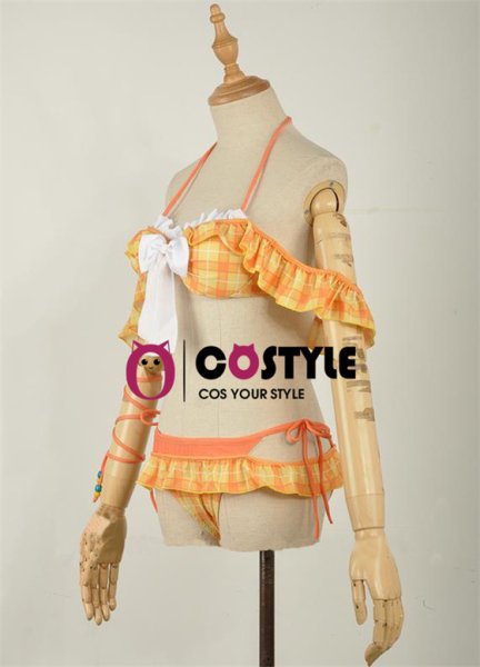 画像3: アイドル アニメ love live! ラブライブ!サンシャイン!!  Aqours スクフェス 国木田花丸 水着編 覚醒後 ビキニ 水着 コスプレ衣装 コスチューム コス レイヤーさん cosplay cos 完コス コミケ 衣装 仮装 余興 宴会 学園祭 文化祭 (3)