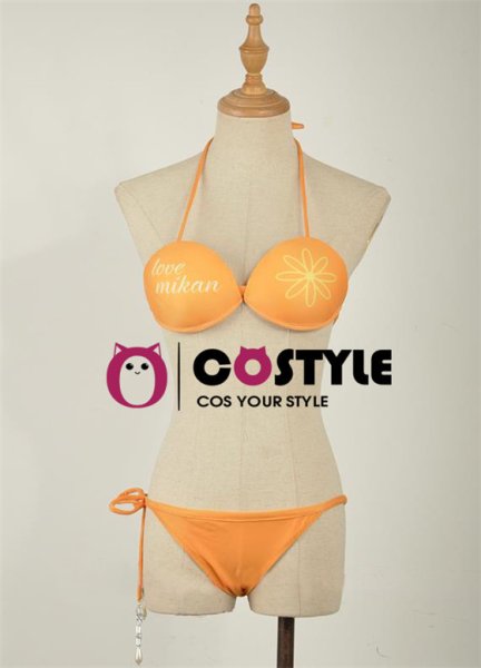 画像3: アイドル アニメ love live! ラブライブ!サンシャイン!! Aqours スクフェス 高海千歌 たかみちか 水着編 覚醒後 ビキニ 水着 コスプレ衣装 コスチューム コス レイヤーさん cosplay cos 完コス コミケ 衣装 仮装 余興 宴会 学園祭 文化祭 (3)