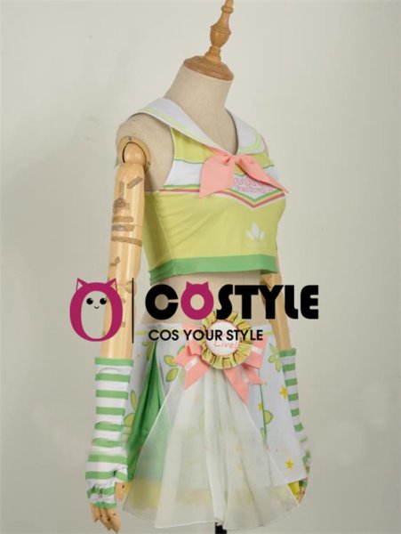 画像3: アイドル アニメ love live! ラブライブ!サンシャイン!! Aqours スクフェス 国木田花丸 くにきだはなまる AZALEA チアガール編 覚醒後 応援団 sunshine コスプレ衣装 コスチューム コス レイヤーさん cosplay cos コミケ 衣装 仮装 余興 宴会 学園祭 文化祭 (3)