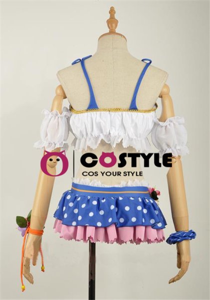 画像4: アイドル アニメ love live! ラブライブ!サンシャイン!!  Aqours スクフェス 黒澤ルビィ 水着編 覚醒後  ビキニ 水着 コスプレ衣装 コスチューム コス レイヤーさん cosplay cos 完コス コミケ 衣装 仮装 余興 宴会 学園祭 文化祭 (4)