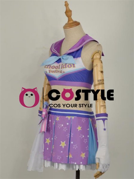 画像3: アイドル アニメ love live! ラブライブ!サンシャイン!! Aqours スクフェス 小原鞠莉 おはらまり チアガール編 覚醒後 応援団 sunshine コスプレ衣装 コスチューム コス レイヤーさん cosplay cos コミケ 衣装 仮装 余興 宴会 学園祭 文化祭 (3)
