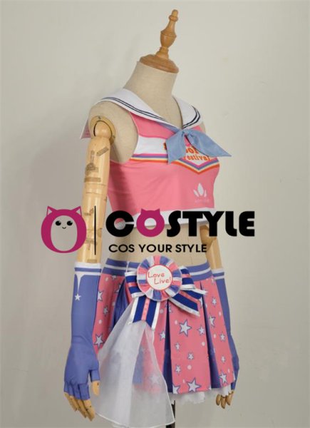 画像4: アイドル アニメ love live! ラブライブ!サンシャイン!! Aqours スクフェス 桜内梨子 さくらうちりこ Guilty_Kiss チアガール編 覚醒後 応援団 sunshine コスプレ衣装 コスチューム コス レイヤーさん cosplay cos コミケ 衣装 仮装 余興 宴会 学園祭 文化祭 (4)