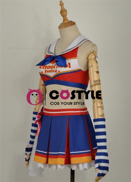 画像3: アイドル アニメ love live! ラブライブ!サンシャイン!! Aqours スクフェス 黒澤ダイヤ くろさわだいや AZALEA チアガール編 覚醒後 応援団 sunshine コスプレ衣装 コスチューム コス レイヤーさん cosplay cos コミケ 衣装 仮装 余興 宴会 学園祭 文化祭 (3)