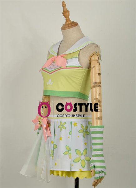 画像4: アイドル アニメ love live! ラブライブ!サンシャイン!! Aqours スクフェス 国木田花丸 くにきだはなまる AZALEA チアガール編 覚醒後 応援団 sunshine コスプレ衣装 コスチューム コス レイヤーさん cosplay cos コミケ 衣装 仮装 余興 宴会 学園祭 文化祭 (4)