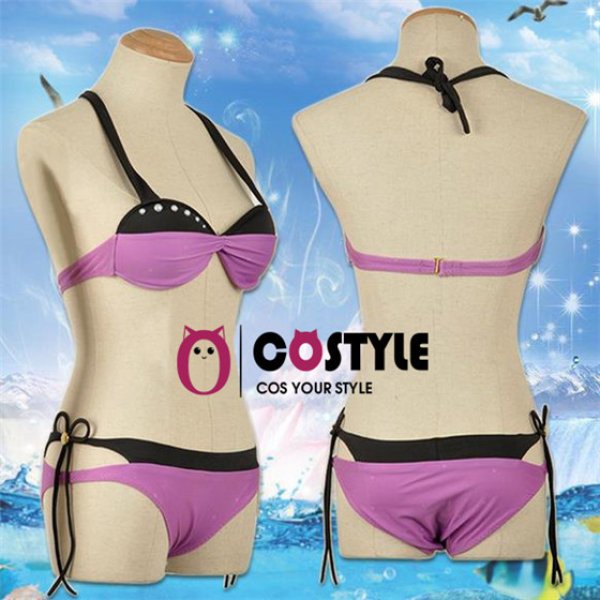 画像6: アイドル アニメ love live! ラブライブ!サンシャイン!! Aqours スクフェス 小原鞠莉 おはらまり 水着編 覚醒後 ビキニ 水着 コスプレ衣装 コスチューム コス レイヤーさん cosplay cos 完コス コミケ 衣装 仮装 余興 宴会 学園祭 文化祭 (6)