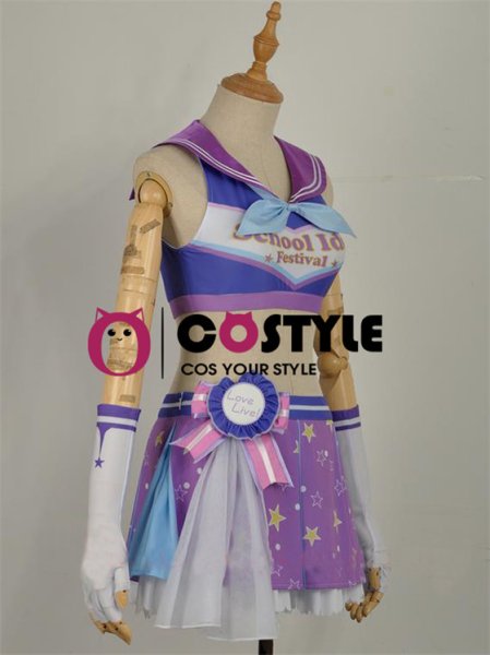 画像5: アイドル アニメ love live! ラブライブ!サンシャイン!! Aqours スクフェス 小原鞠莉 おはらまり チアガール編 覚醒後 応援団 sunshine コスプレ衣装 コスチューム コス レイヤーさん cosplay cos コミケ 衣装 仮装 余興 宴会 学園祭 文化祭 (5)
