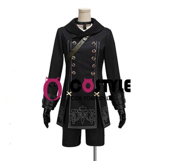 画像4: ゲーム コスプレ 衣装 NieR:Automata ニーアオートマタ 9S ヨルハ九号 S型 コスプレ衣装 ワンピース コスチューム コス レイヤーさん cosplay cos 完コス コミケ 衣装 仮装 学園祭 文化祭 (4)