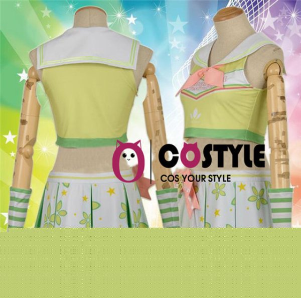 画像6: アイドル アニメ love live! ラブライブ!サンシャイン!! Aqours スクフェス 国木田花丸 くにきだはなまる AZALEA チアガール編 覚醒後 応援団 sunshine コスプレ衣装 コスチューム コス レイヤーさん cosplay cos コミケ 衣装 仮装 余興 宴会 学園祭 文化祭 (6)