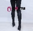 画像3: ゲーム コスプレ 靴 NieR:Automata ニーアオートマタ 2B ヨルハ二号 B型 ニーハイ　ブーツ　ロング シューズ 道具　コスプレ衣装 　コス レイヤーさん　cosplay　cos　完コス　コミケ 衣装 仮装 学園祭 文化祭 (3)