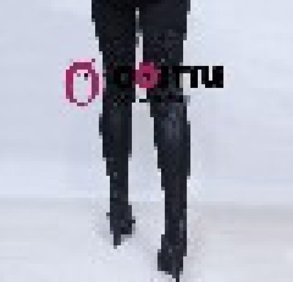 画像3: ゲーム コスプレ 靴 NieR:Automata ニーアオートマタ 2B ヨルハ二号 B型 ニーハイ　ブーツ　ロング シューズ 道具　コスプレ衣装 　コス レイヤーさん　cosplay　cos　完コス　コミケ 衣装 仮装 学園祭 文化祭 (3)