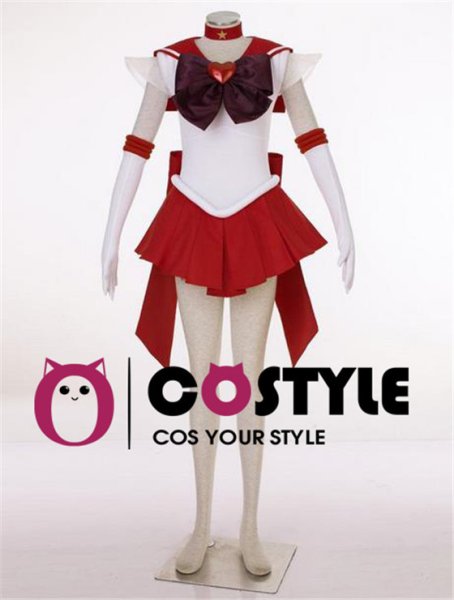 画像2: アニメ コスプレ 衣装 美少女戦士セーラームーン スーパーセーラーマーズ 火野レイ 漫画 コスプレ衣装 コスチューム コス レイヤーさん cosplay cos 完コス コミケ 衣装 仮装 学園祭 文化祭 ハロウィン halloween セーラー服 (2)