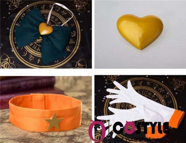 画像2: アニメ コスプレ 衣装 美少女戦士セーラームーン スーパーセーラーヴィーナス 愛野美奈子 漫画 コスプレ衣装 コスチューム コス レイヤーさん cosplay cos 完コス コミケ 衣装 仮装 学園祭 文化祭 ハロウィン halloween セーラー服 (2)