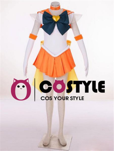 画像3: アニメ コスプレ 衣装 美少女戦士セーラームーン スーパーセーラーヴィーナス 愛野美奈子 漫画 コスプレ衣装 コスチューム コス レイヤーさん cosplay cos 完コス コミケ 衣装 仮装 学園祭 文化祭 ハロウィン halloween セーラー服 (3)