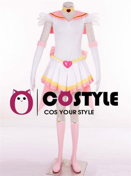 画像4: アニメ コスプレ 衣装 美少女戦士セーラームーン スーパーセーラーちびムーン 月野ちびうさ 漫画 コスプレ衣装 コスチューム コス レイヤーさん cosplay cos 完コス コミケ 衣装 仮装 学園祭 文化祭 ハロウィン halloween セーラー服 (4)