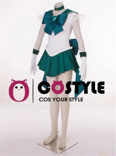 画像4: アニメ コスプレ 衣装 美少女戦士セーラームーン スーパーセーラーネプチューン 海王みちる 漫画 コスプレ衣装 コスチューム コス レイヤーさん cosplay cos 完コス コミケ 衣装 仮装 学園祭 文化祭 ハロウィン halloween セーラー服 (4)