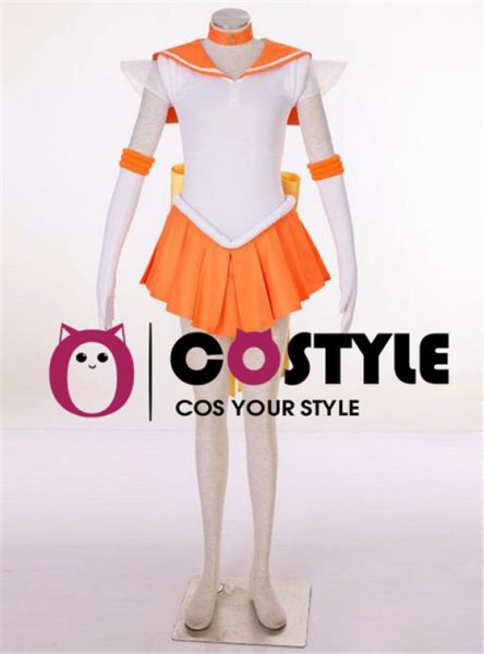 画像4: アニメ コスプレ 衣装 美少女戦士セーラームーン スーパーセーラーヴィーナス 愛野美奈子 漫画 コスプレ衣装 コスチューム コス レイヤーさん cosplay cos 完コス コミケ 衣装 仮装 学園祭 文化祭 ハロウィン halloween セーラー服 (4)
