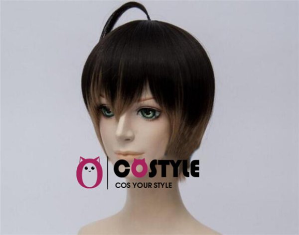 画像3: アプリ ゲーム コスプレ 耐熱 ウィッグ ネット付き A3! エースリー 碓氷真澄 うすいますみ 春組 wig キャラクター 二次元髪型 かつら コス レイヤーさん cosplay cos 完コス コミケ 衣装 仮装 変装 (3)