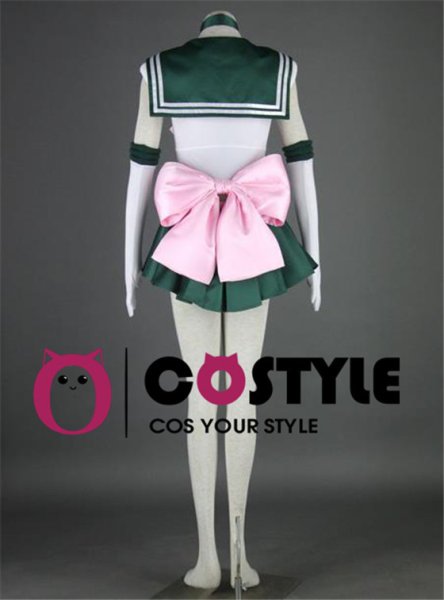 画像5: アニメ コスプレ 衣装 美少女戦士セーラームーン セーラージュピター 木野まこと 漫画 コスプレ衣装 コスチューム コス レイヤーさん cosplay cos 完コス コミケ 衣装 仮装 学園祭 文化祭 ハロウィン halloween セーラー服 (5)