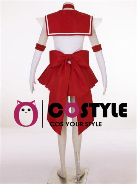 画像5: アニメ コスプレ 衣装 美少女戦士セーラームーン スーパーセーラーマーズ 火野レイ 漫画 コスプレ衣装 コスチューム コス レイヤーさん cosplay cos 完コス コミケ 衣装 仮装 学園祭 文化祭 ハロウィン halloween セーラー服 (5)