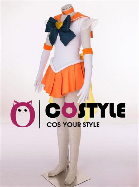 画像5: アニメ コスプレ 衣装 美少女戦士セーラームーン スーパーセーラーヴィーナス 愛野美奈子 漫画 コスプレ衣装 コスチューム コス レイヤーさん cosplay cos 完コス コミケ 衣装 仮装 学園祭 文化祭 ハロウィン halloween セーラー服 (5)