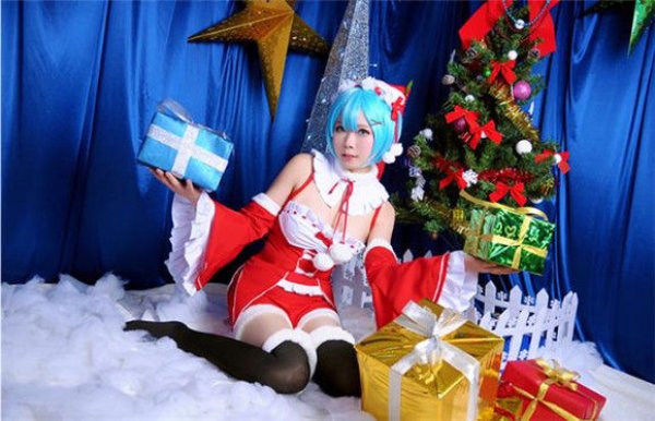 アニメ コスプレ 衣装 Re:ゼロから始める異世界生活 christmas Xmas クリスマス 仮装 リゼロ ラム レム メイド 漫画 キャラクター  コスプレ衣装　コスチューム　コス レイヤーさん　cosplay　cos　完コス　コミケ 衣装　仮装　学園祭　文化祭　大人用