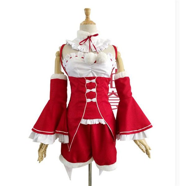 画像4: アニメ コスプレ 衣装 Re:ゼロから始める異世界生活 christmas Xmas クリスマス 仮装 リゼロ ラム レム メイド 漫画 キャラクター コスプレ衣装 コスチューム コス レイヤーさん cosplay cos 完コス コミケ 衣装 仮装 学園祭 文化祭 大人用 (4)