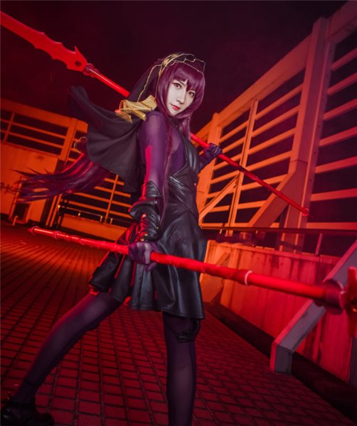 画像3: 送料無料 ゲーム アプリ コスプレ 衣装 Fate/GrandOrder Fate FGO スカサハ コスプレ衣装 ドレス コスチューム コス レイヤーさん cosplay cos 完コス コミケ 衣装 仮装  学園祭 文化祭 大人用 (3)