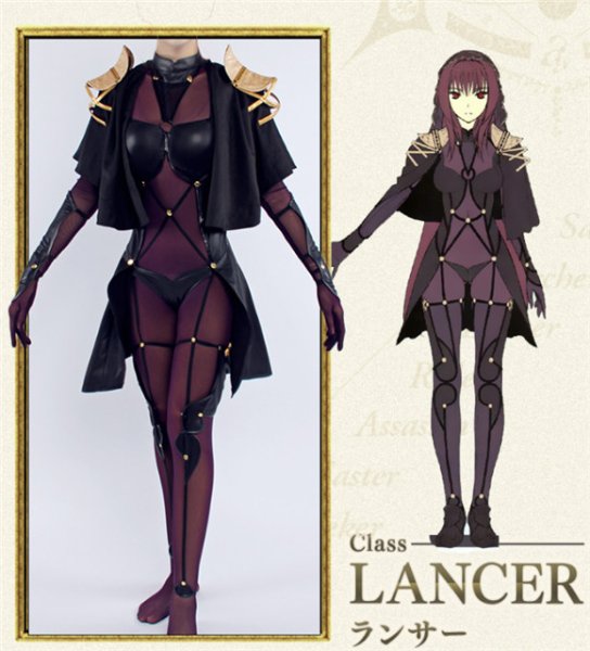 画像5: 送料無料 ゲーム アプリ コスプレ 衣装 Fate/GrandOrder Fate FGO スカサハ コスプレ衣装 ドレス コスチューム コス レイヤーさん cosplay cos 完コス コミケ 衣装 仮装  学園祭 文化祭 大人用 (5)