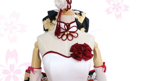 画像5: 送料無料 ゲーム アプリ コスプレ衣装 Fate/GrandOrder FGO saber セイバー アルトリア・ペンドラゴン 新年 和風 和装 鶴 ドレス コスチューム コス レイヤーさん cosplay cos 完コス コミケ 衣装 仮装 学園祭 文化祭 大人用 (5)