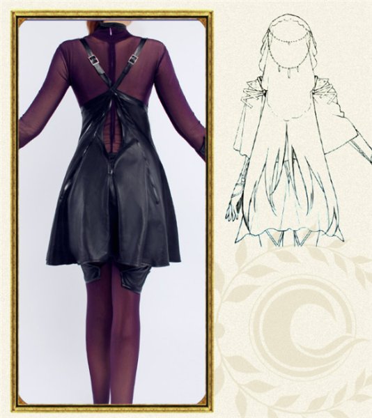 画像9: 送料無料 ゲーム アプリ コスプレ 衣装 Fate/GrandOrder Fate FGO スカサハ コスプレ衣装 ドレス コスチューム コス レイヤーさん cosplay cos 完コス コミケ 衣装 仮装  学園祭 文化祭 大人用 (9)