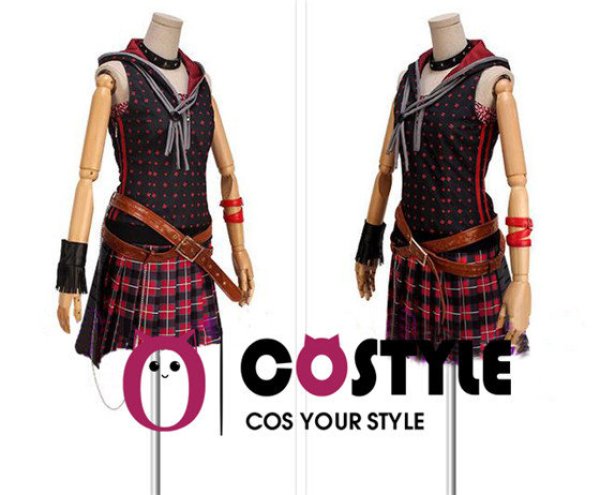 画像2: FFXV  FF15 ファイナルファンタジー 15 FINAL FANTASY XV イリス・アミシティア Iris Amicitia ゲーム コスプレ衣装 コスチューム コス レイヤーさん cosplay cos コミケ 衣装 仮装 学園祭 文化祭 (2)