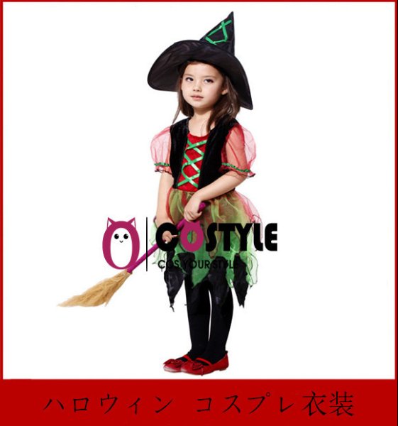 画像2: ハロウィーン仮装 キッズ フィアナ  プリンセス コスプレ  ステージ衣装   子供 舞台 子供用 キッズ セクシー コスチューム (2)