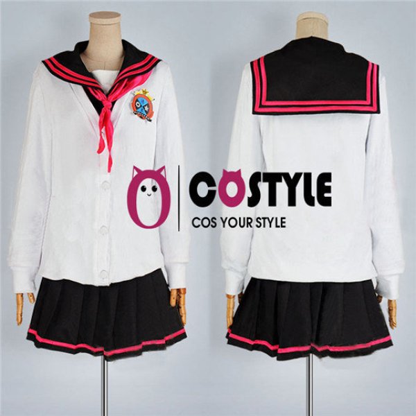 画像3: アニメ BROTHERSCONFLICT ブラザーズコンフリクトブラコン 朝日奈絵麻 あさひなえま 都立陽出高校 セーラー服 JK 女子高生 ゲーム コスプレ衣装 コスチューム コス レイヤーさん cosplay cos コミケ 衣装 仮装 学園祭 文化祭 (3)