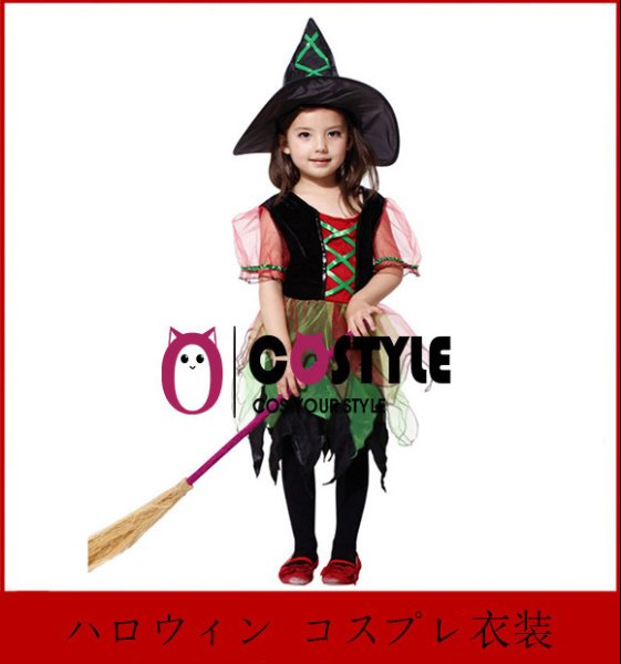 画像3: ハロウィーン仮装 キッズ フィアナ  プリンセス コスプレ  ステージ衣装   子供 舞台 子供用 キッズ セクシー コスチューム (3)