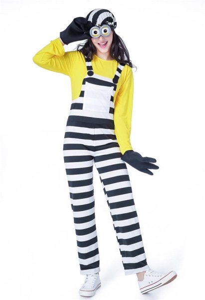 画像6: ハロウィン 怪盗グルー ミニオン コスプレ衣装 キャラクター コスプレ衣装 コスチューム コス レイヤーさん cosplay cos コスプレ コスチューム 仮装 イベント 学園祭 クリスマス メンズ レディース 男性 女性 ハロウィーン halloween   (6)