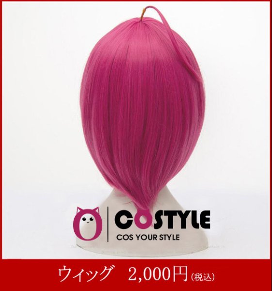 画像4: アニメ コスプレ 耐熱 ウィッグ ネット付き 凹凸世界 おうとつせかい 紫堂幻(しどうげん)  wig キャラクター 二次元髪型 かつら コス レイヤーさん cosplay cos 完コス コミケ 衣装 仮装 変装 (4)