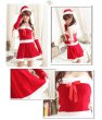 画像4: クリスマスツリー コスプレ衣装 ツリー レディース 女性 セクシー christmas Xmas 仮装　コスプレ コスチューム サンタ サンタクロースセクシー ダンス衣装 学芸会　演劇　発表会　パーティー　イベント (4)