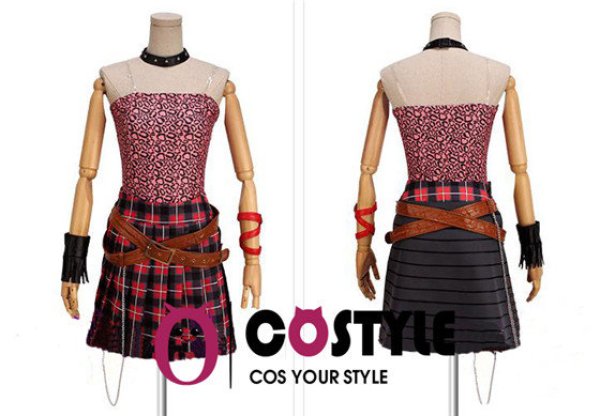 画像6: FFXV  FF15 ファイナルファンタジー 15 FINAL FANTASY XV イリス・アミシティア Iris Amicitia ゲーム コスプレ衣装 コスチューム コス レイヤーさん cosplay cos コミケ 衣装 仮装 学園祭 文化祭 (6)