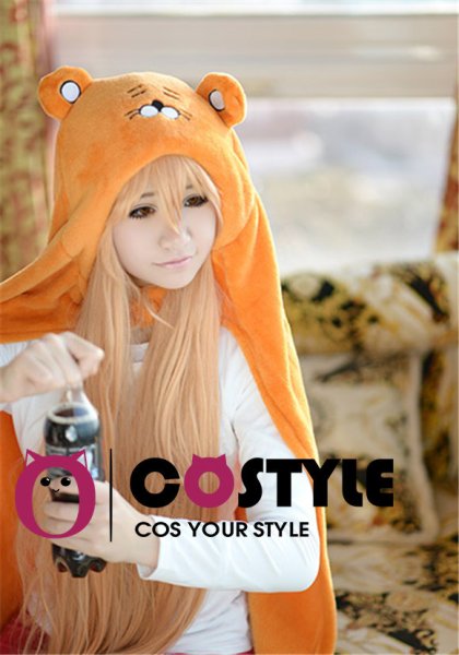 画像6: アニメ コスプレ 干物妹!うまるちゃん 土間埋 どまうまる フード付き ハムスター マント ケープ 帽子付き コスチューム コス レイヤーさん cosplay cos 完コス コミケ 衣装 仮装 学園祭 文化祭 大人用 (6)