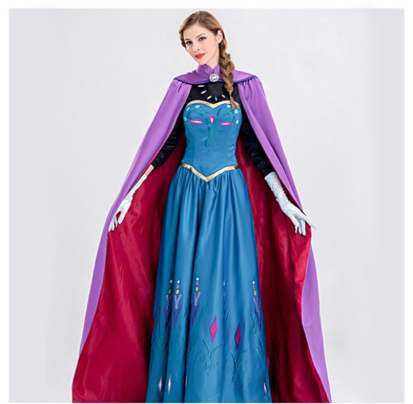 画像2: ハロウィン 衣装 白雪姫 コスチューム カチューシャ付 ハロウィン 仮装 コスプレ 大人用 キャラクター コスプレ衣装 cosplay 変装  パーティー  仮装  Halloween ワンピース cosplay 変装 プリンセス パーティーグッズ イベント用品 (2)